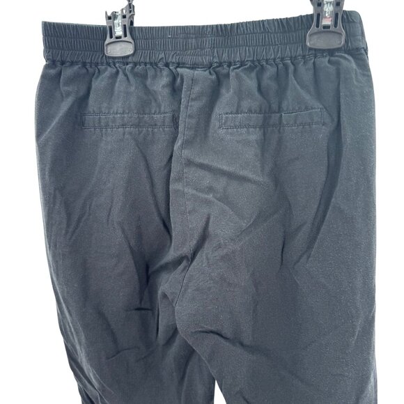 Marine Layer Allison Black Cropped Pants Womens Size M - Picture 3 of 7